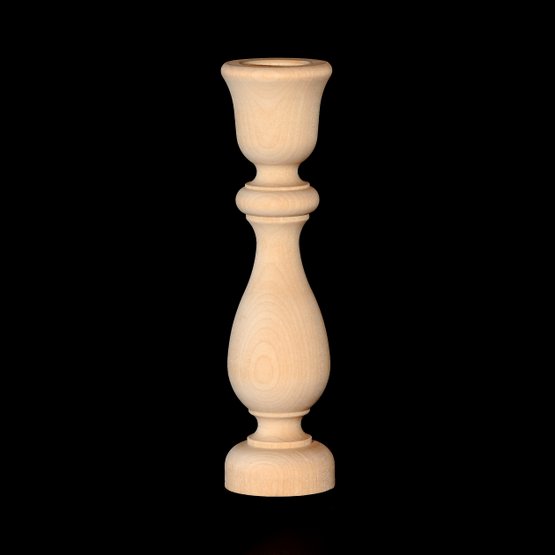 Wood Candle Sticks & Holders